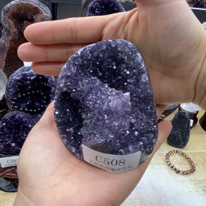紫晶大型摆件（非配饰）未镶嵌