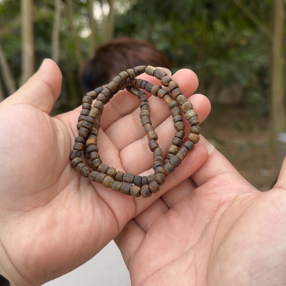 沉香沉香碎屑棋楠沉香沉水随型多圈13.3克