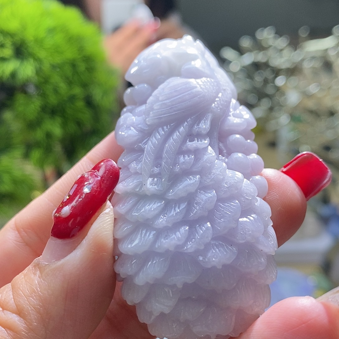 【闪购商品】翡翠颈饰未镶嵌凤凰