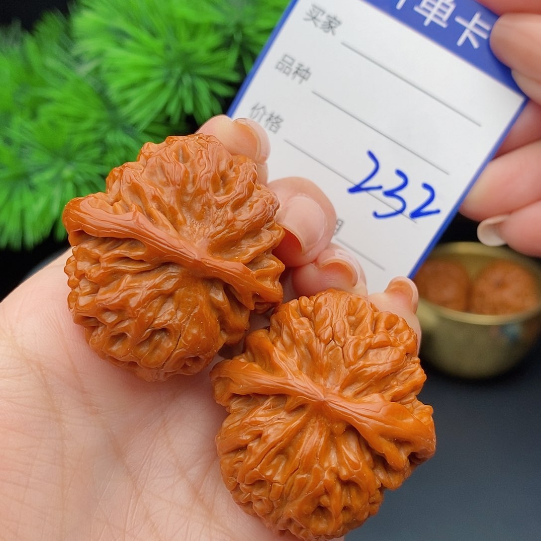 文玩核桃把件38苹果232