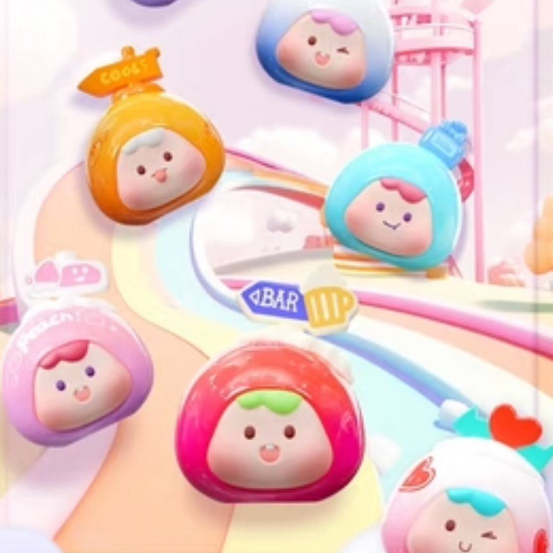 【Stone潮玩】susu去哪里萌粒一单两娃