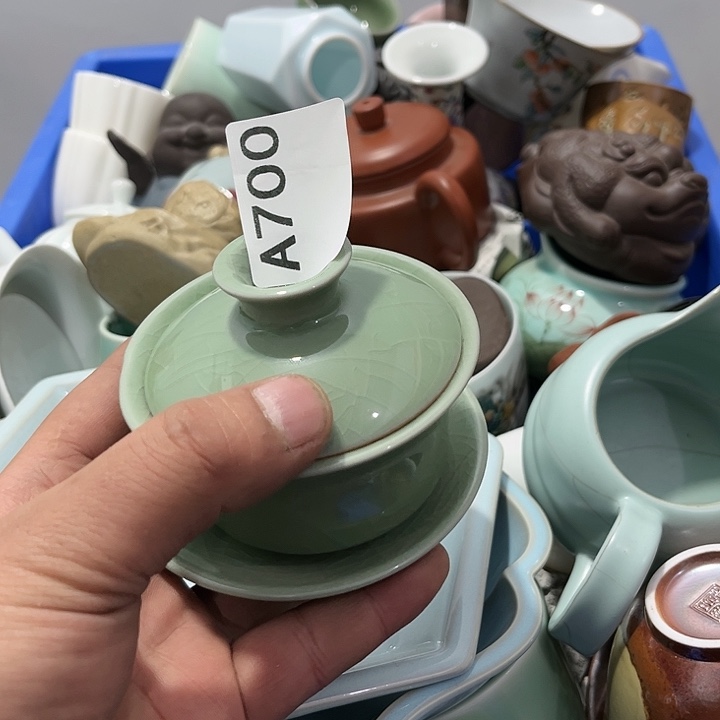 茶具默认微瑕瓷器、茶具、壶、摆件，介意勿拍 
