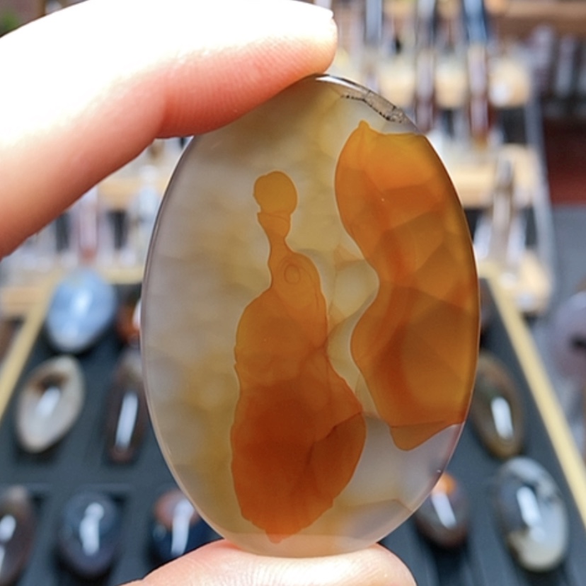 【闪购商品】未镶嵌吊坠(不含链)玛瑙/玉髓