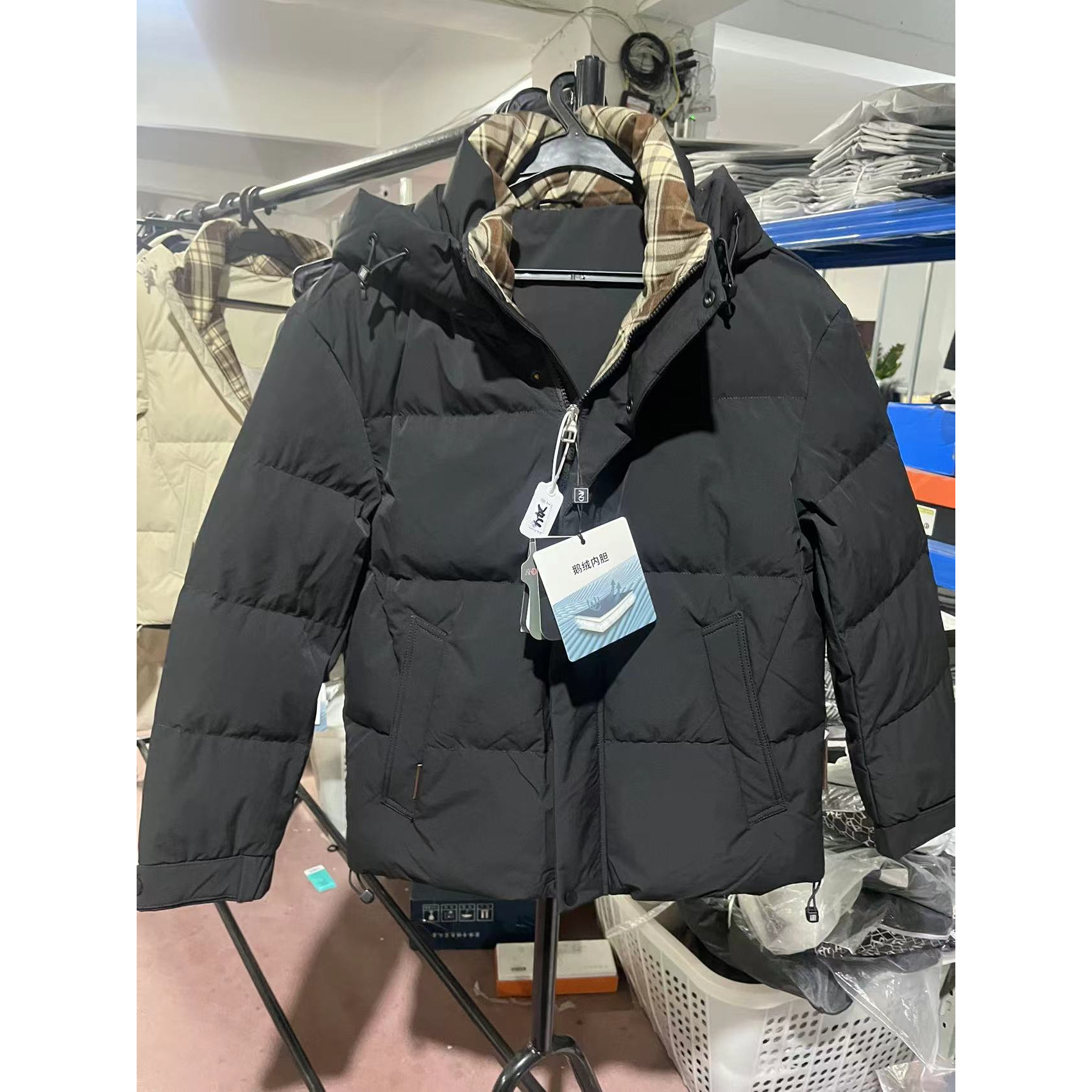 244-冬季情侣款时尚休闲百搭风衣外套