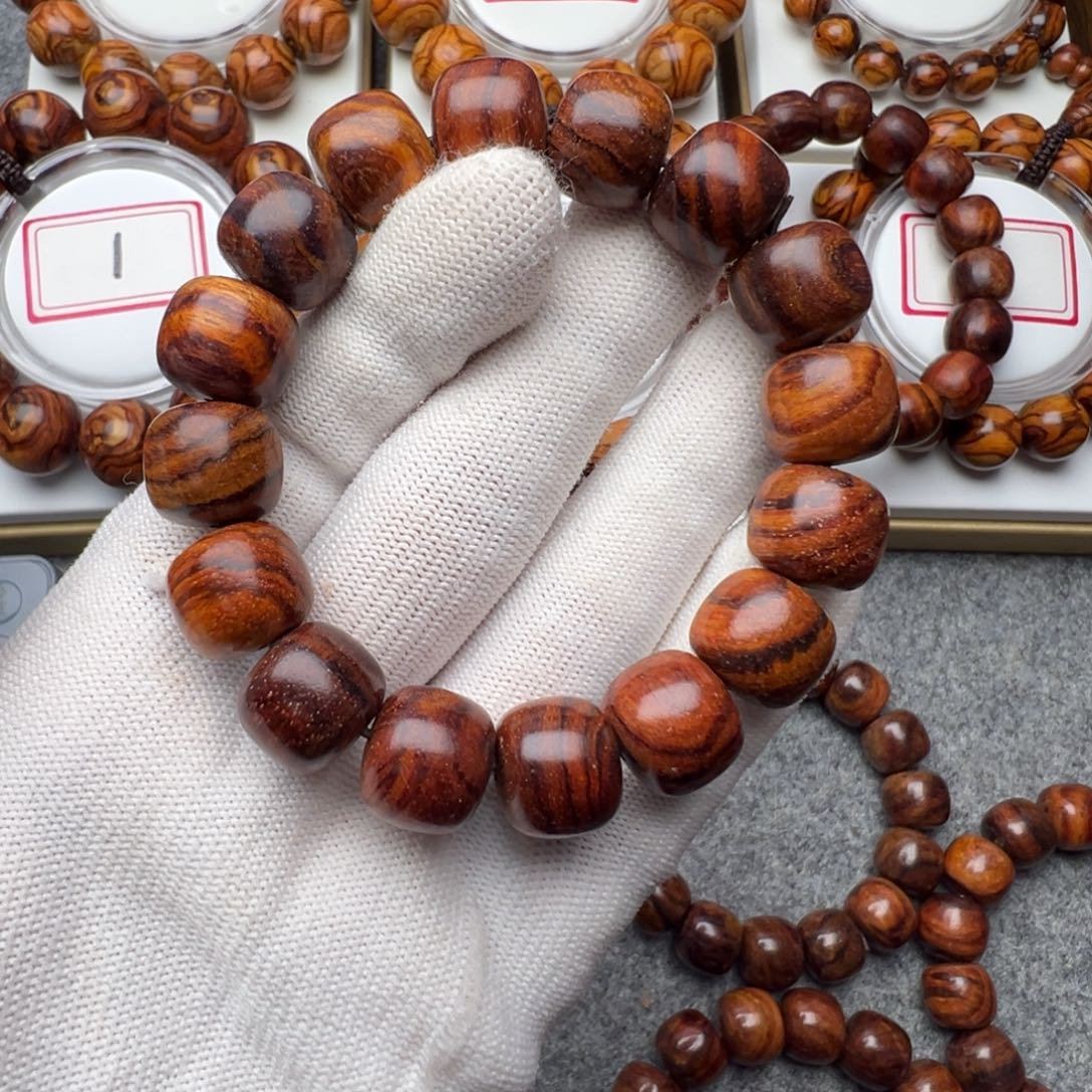 市***火手串/手链黄花梨/降香黄檀1314黄花梨老型珠手串