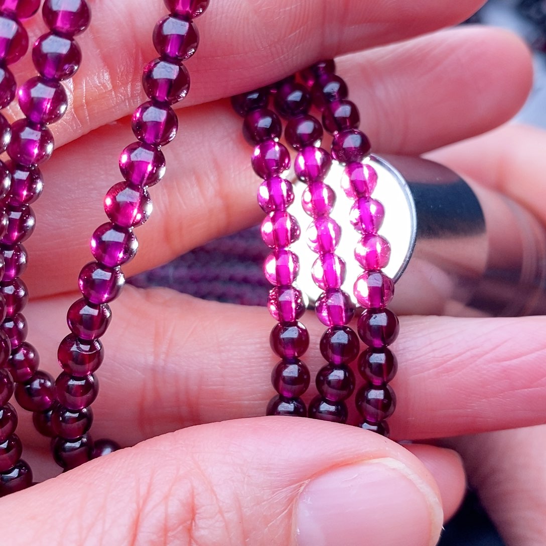 石榴石手链未镶嵌