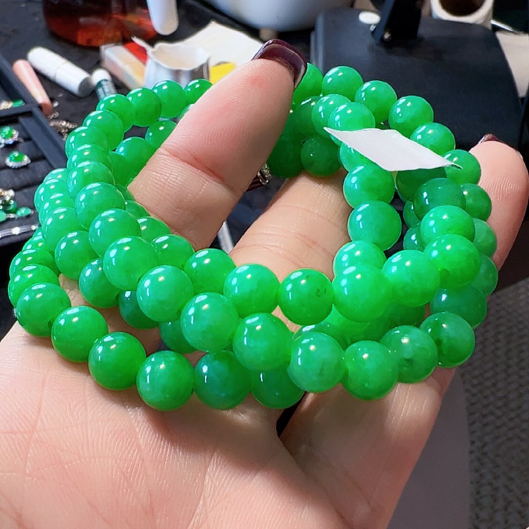 翡翠颈饰18K金镶嵌六*姐签收后24小时鉴赏期 分单付