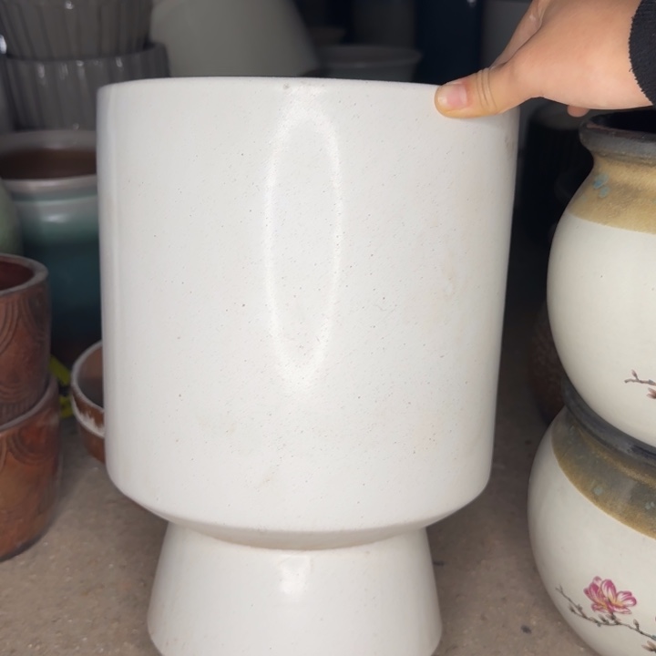 瑕疵花盆处理啦口22高30