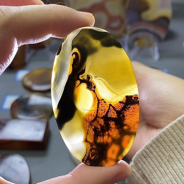 玛瑙/玉髓未镶嵌珠宝半成品41