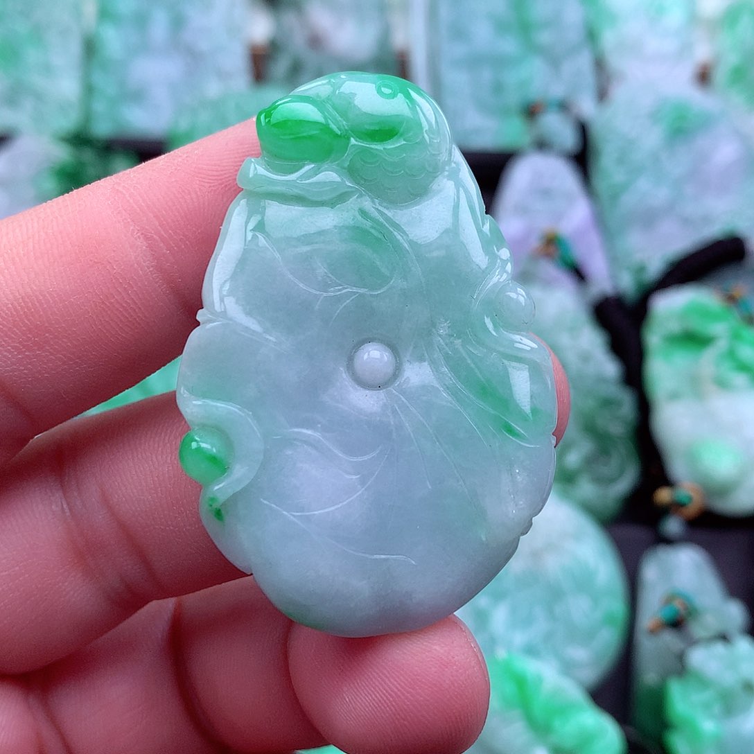 翡翠吊坠(不含链)未镶嵌