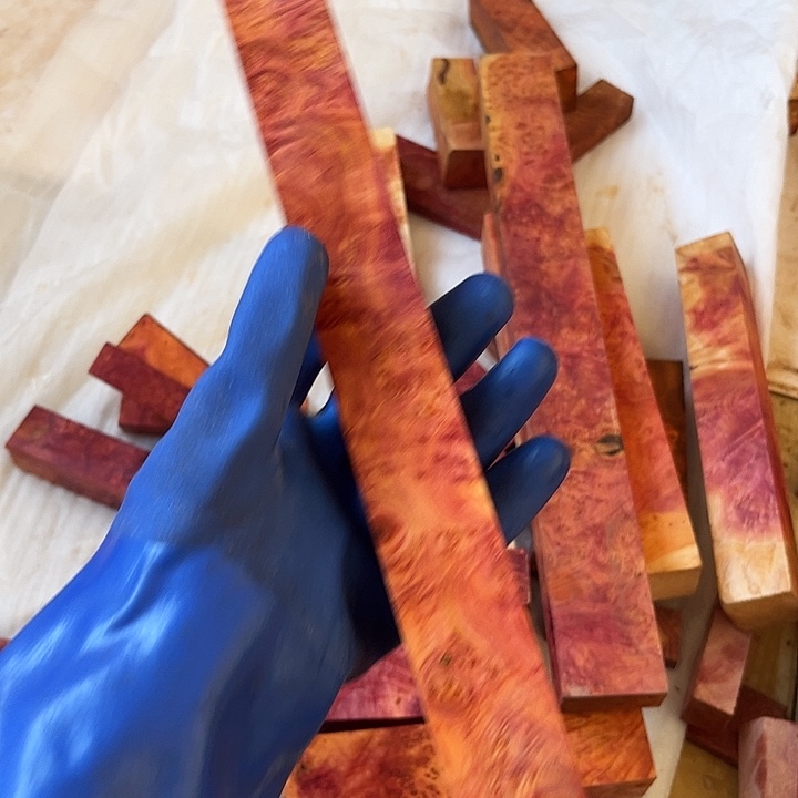 弯***直血柏木料木料特价120