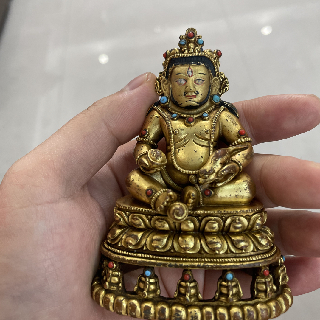 10cm 藏传小黄财财