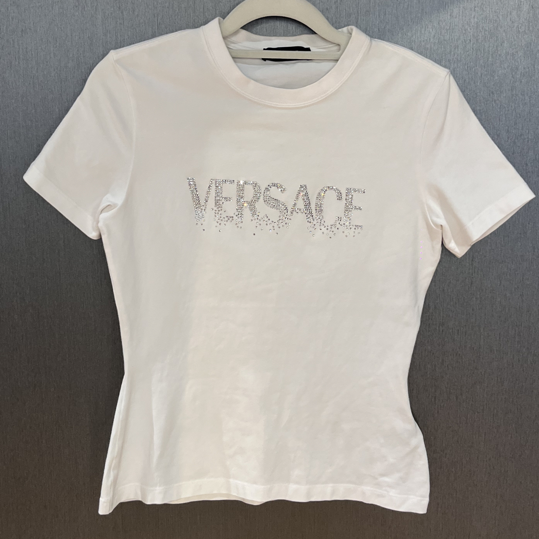 99新 VERSACE/范思哲 VERSACE轻奢白色t桖