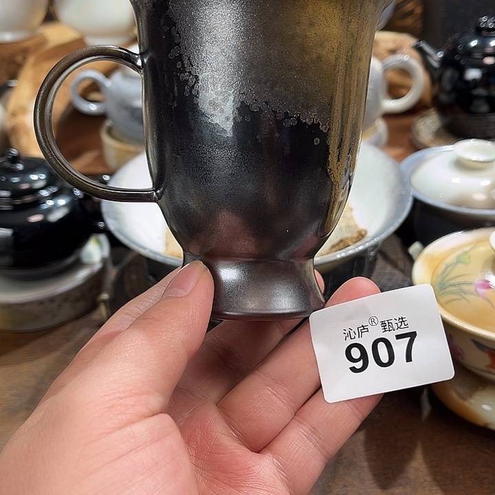 沁庐柴窑古法柴烧全手工茶具