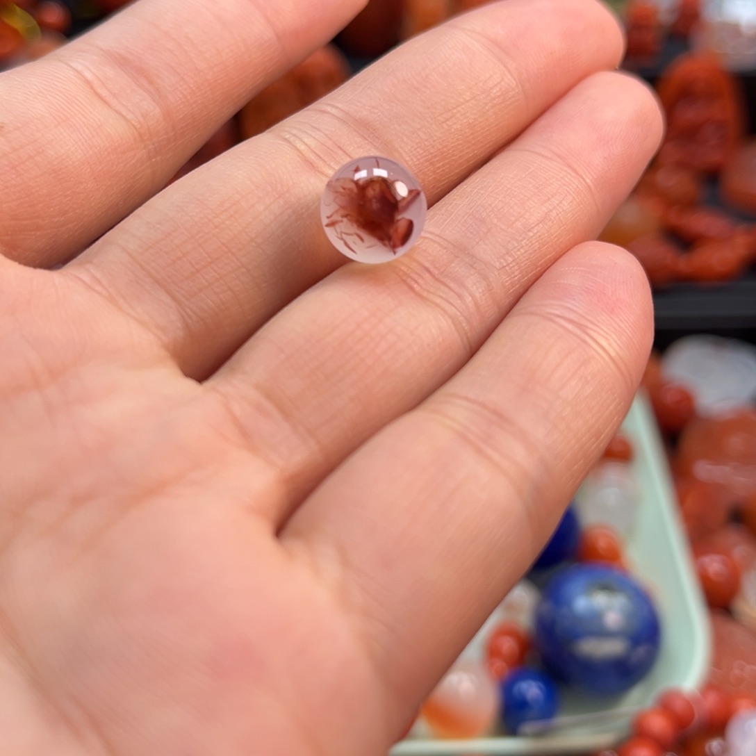 南红玛瑙配饰1.0未镶嵌