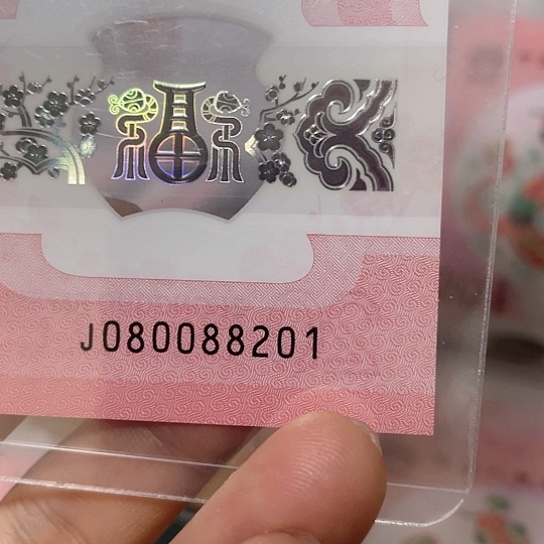 塑料2025年蛇钞纪念钞靓号