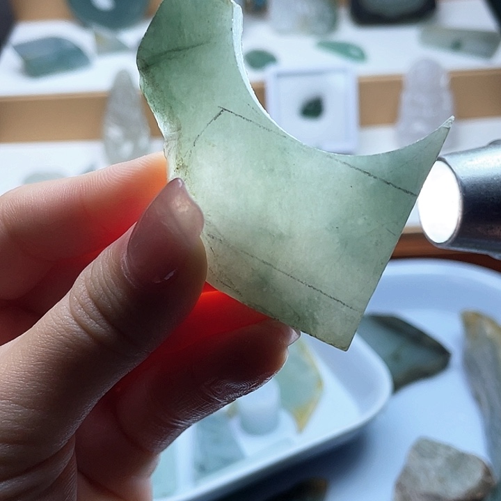 翡翠裸石料子不包工