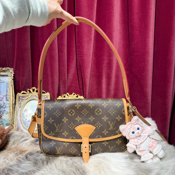 95新 LouisVuitton/路易威登 全原装中古法棍包植鞣革养护LY00992