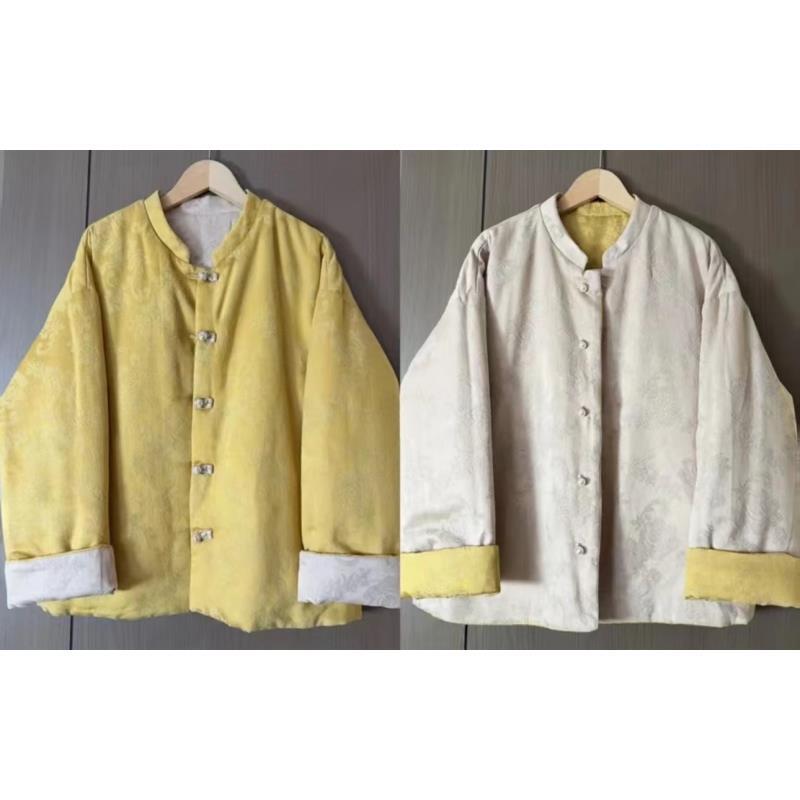 紫悦--早秋新款百搭高顶中式气质上衣女外套时尚休闲轻奢外套