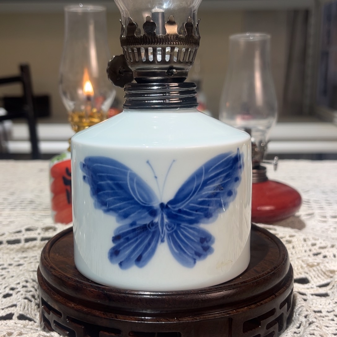 摆件景德镇陶瓷香薰灯