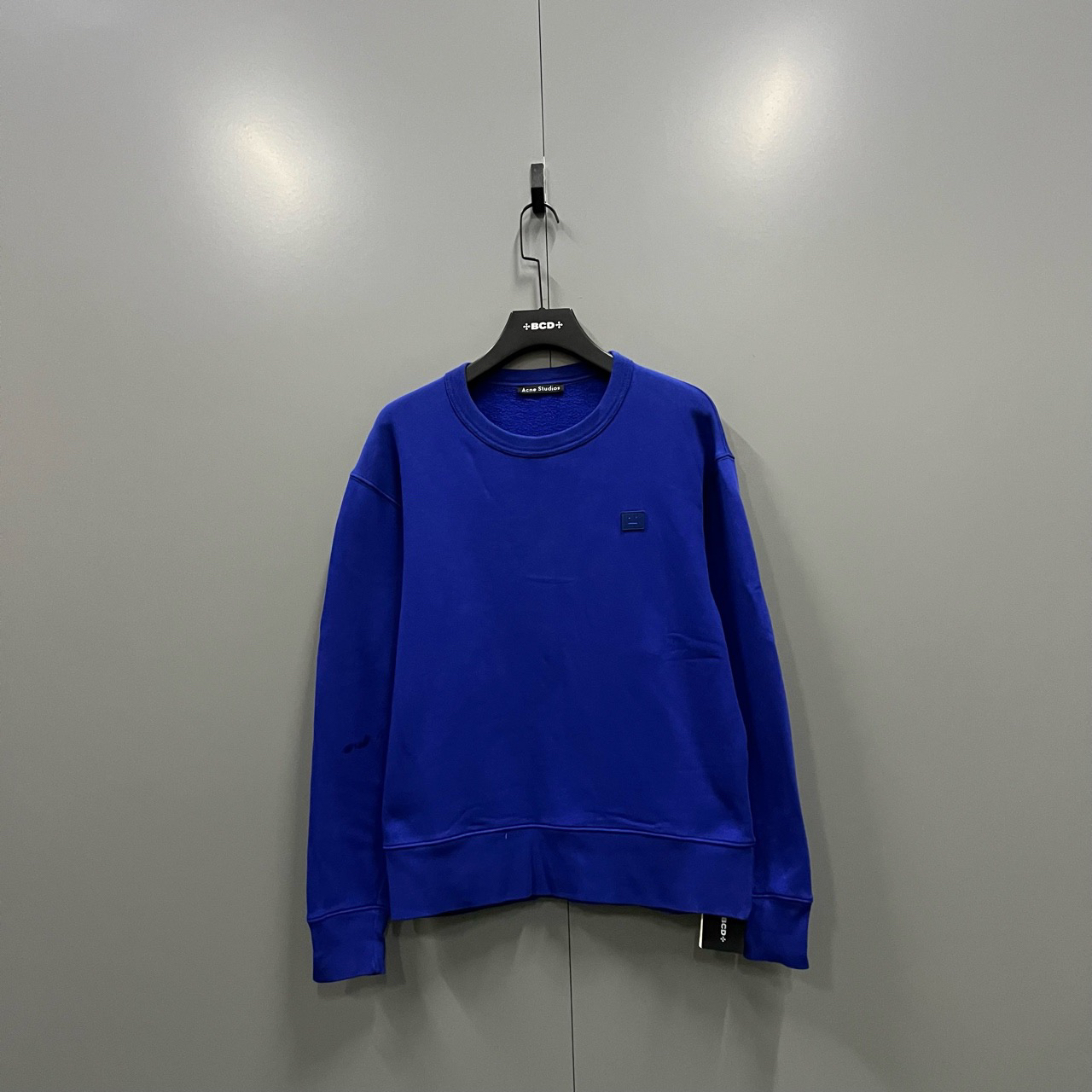 95新 AcneStudios （cc）蓝色徽标logo圆领卫衣 S码/4000/si500361