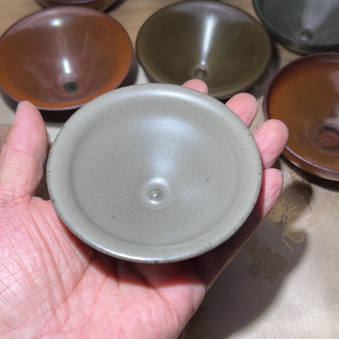 茶盏连*吃传统建窑建盏