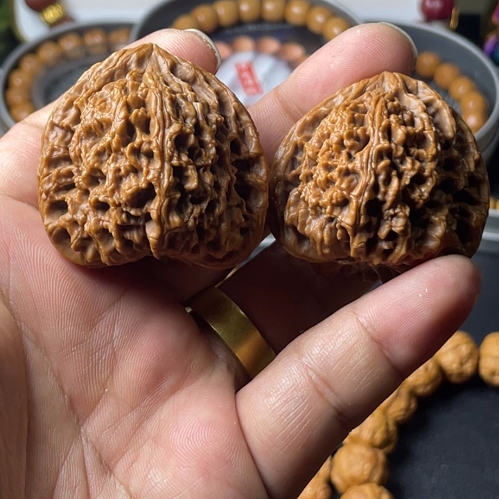 猴头核桃手串精品南疆石核桃 41.5 打好底