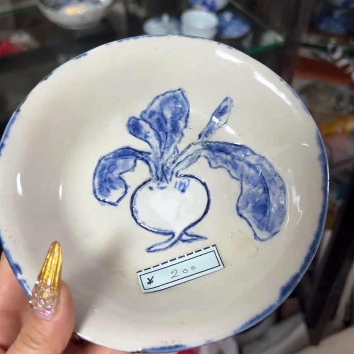 盖碗瓷器直播放漏中