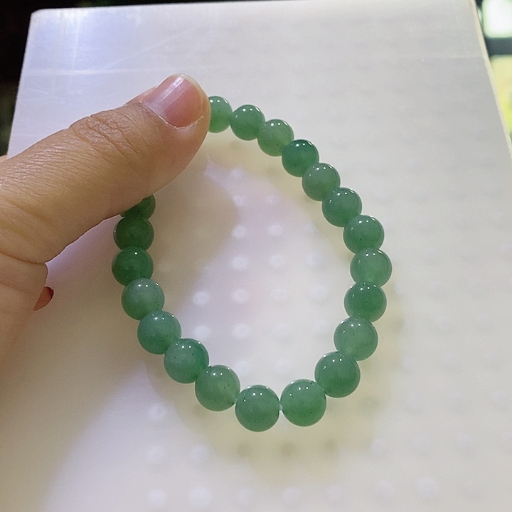 密玉（石英质玉）手链未镶嵌