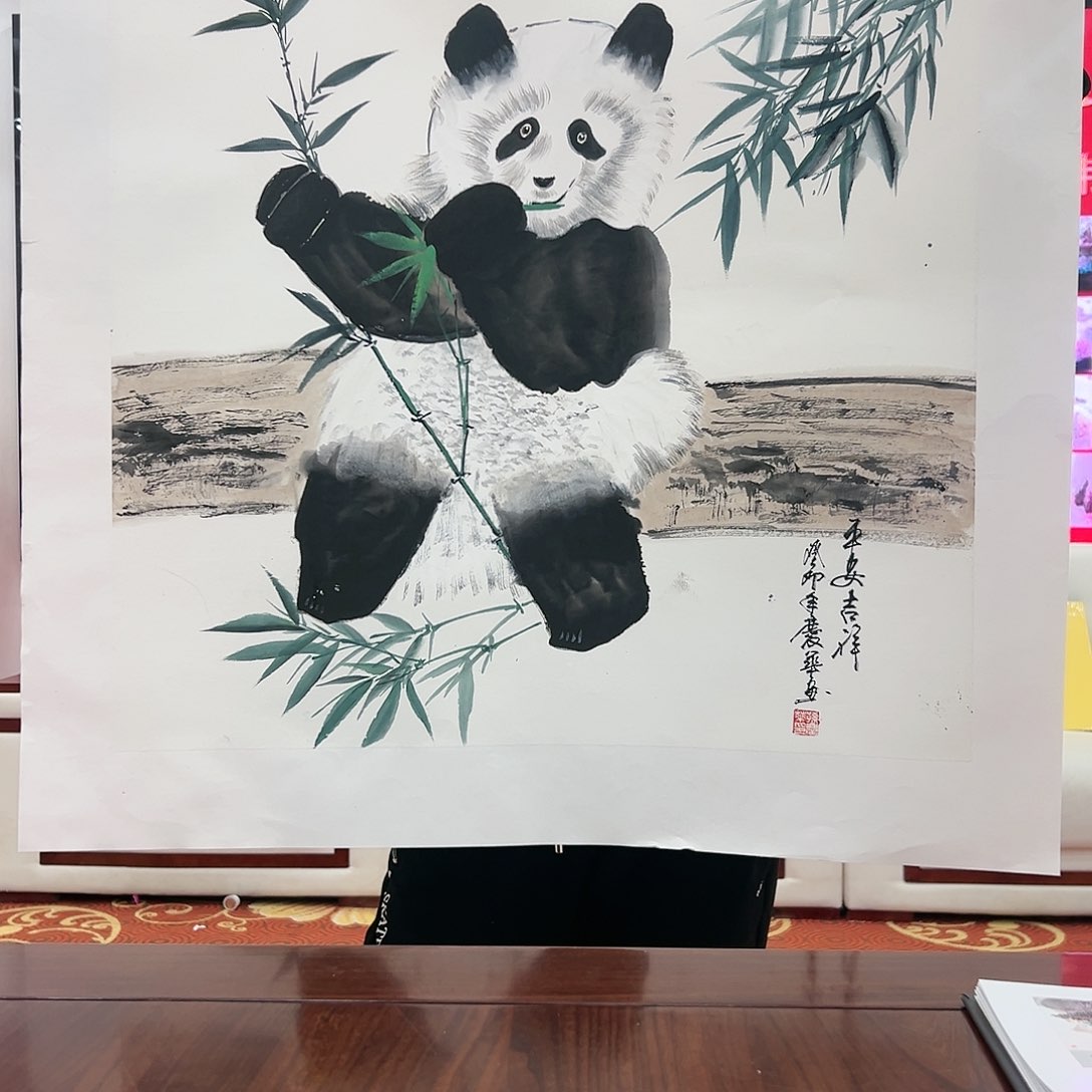 国画展览的原作！