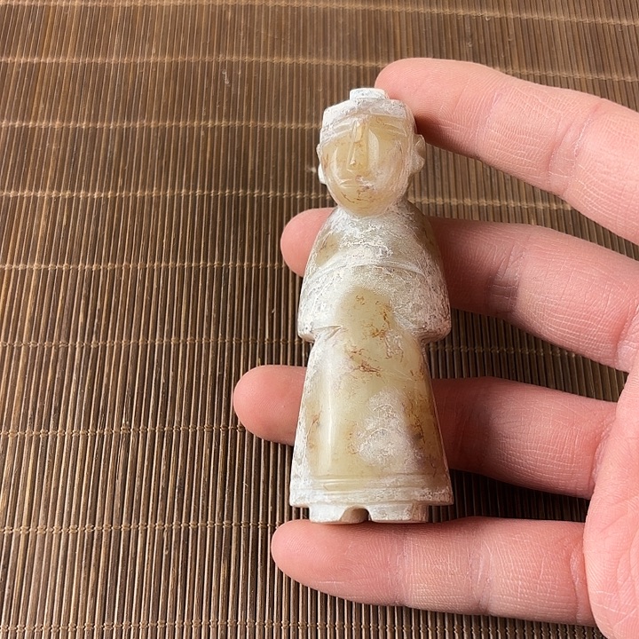 商***信和田玉未镶嵌挂件