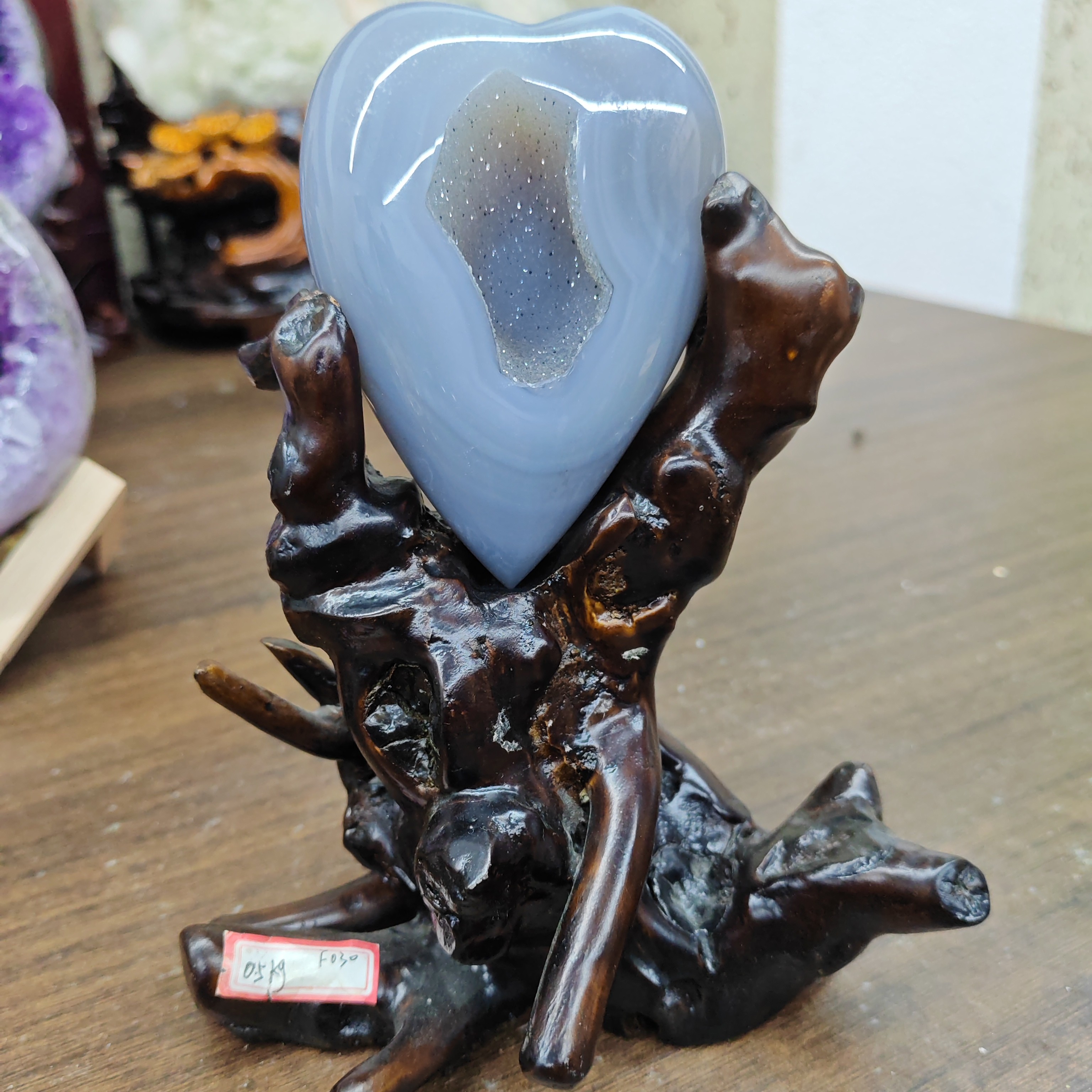 天然紫水晶小摆件