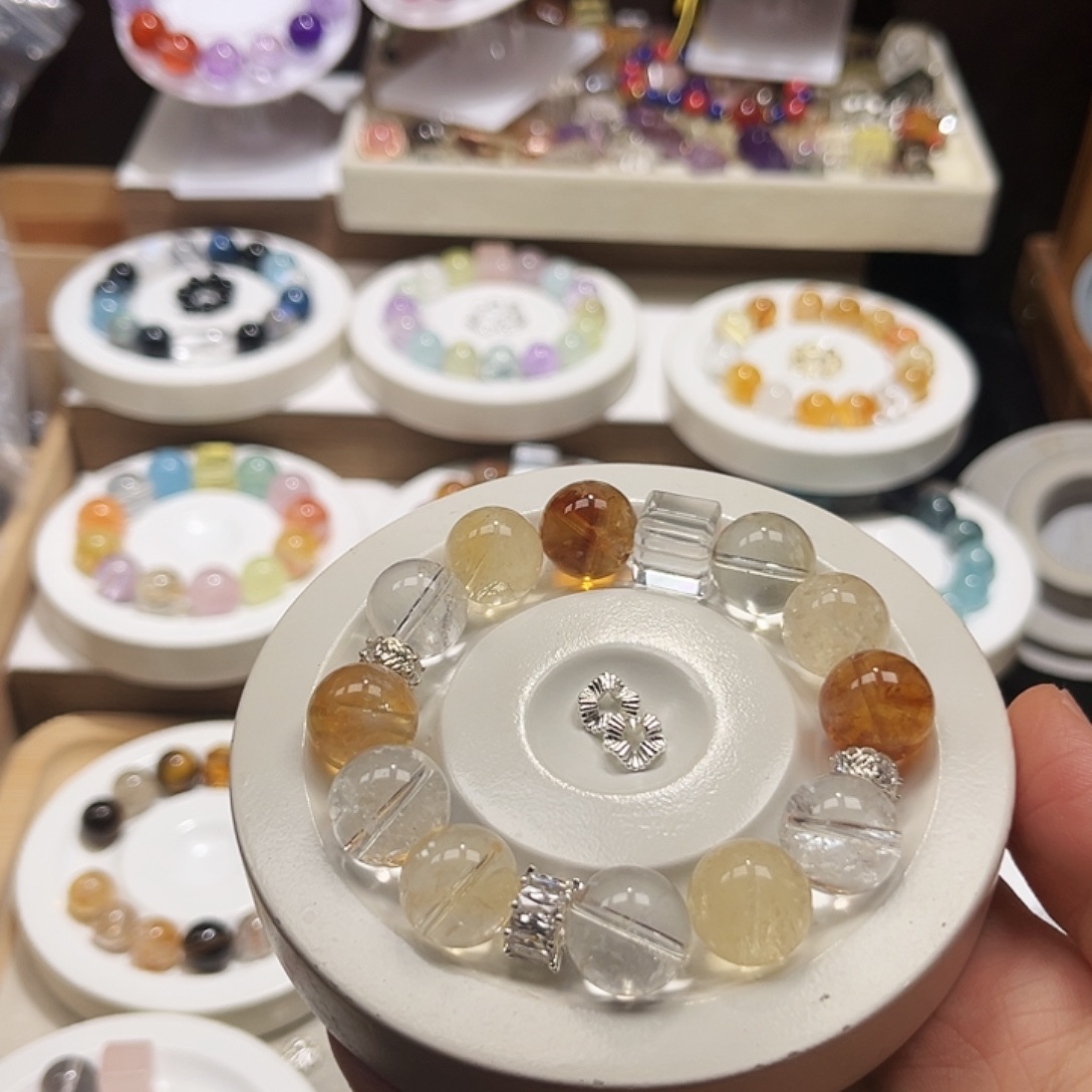 未镶嵌水晶手链天然水晶