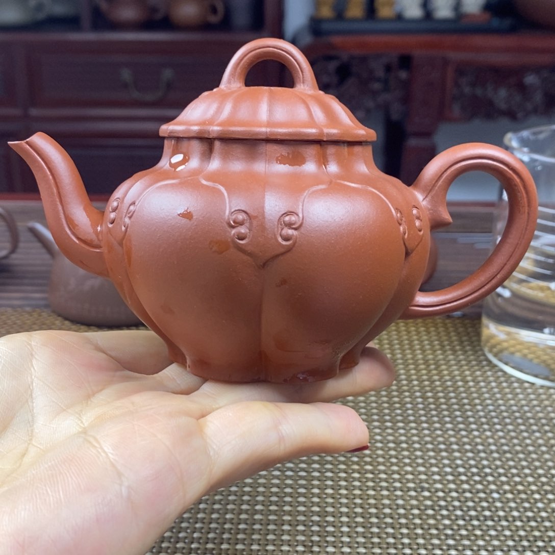紫砂茶壶170紫砂壶朱泥