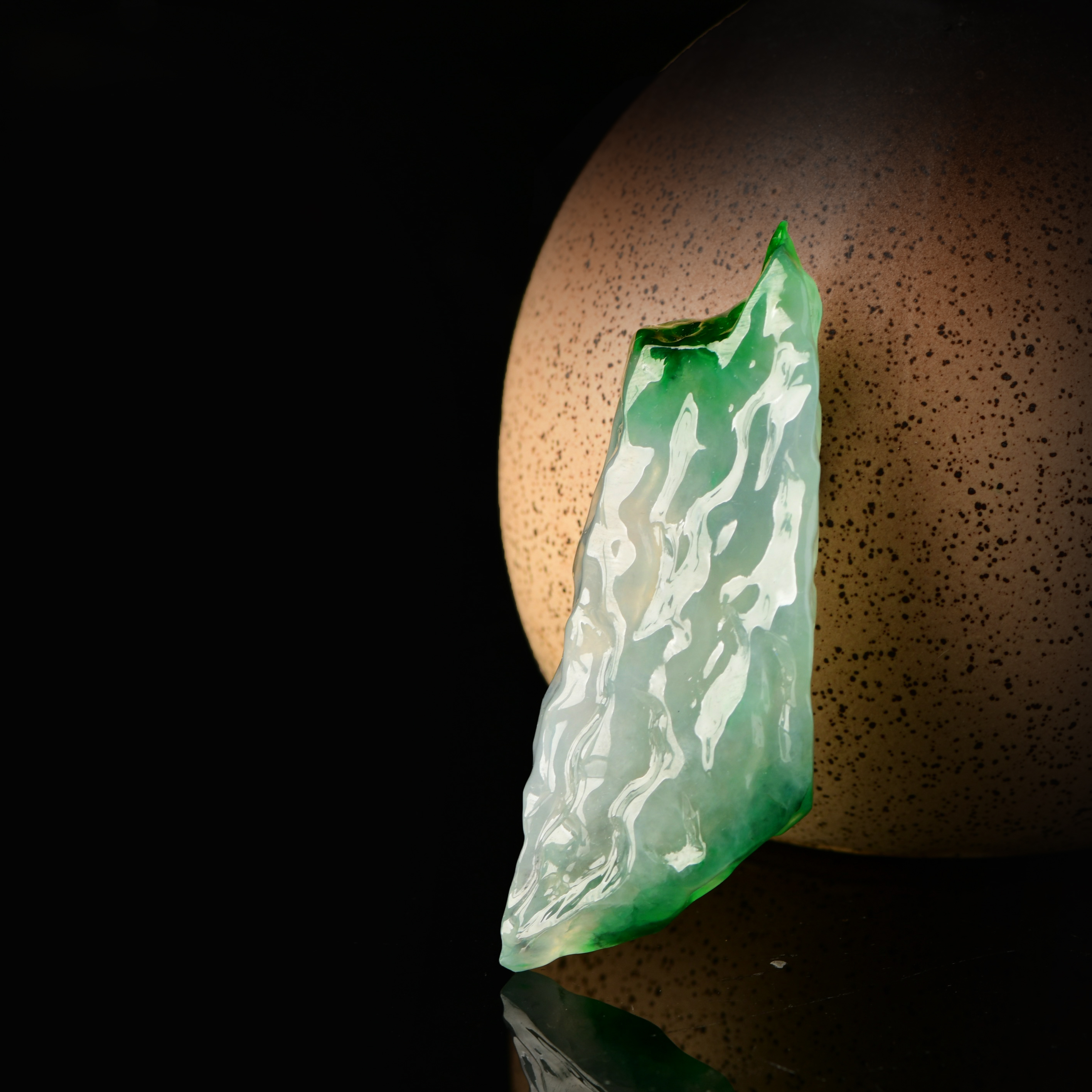 幻巧玉雕 缅甸天然a货翡翠 雕刻定制