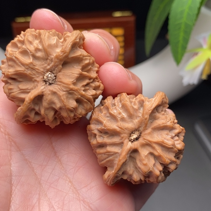 文玩核桃把件雁*来苹果园41