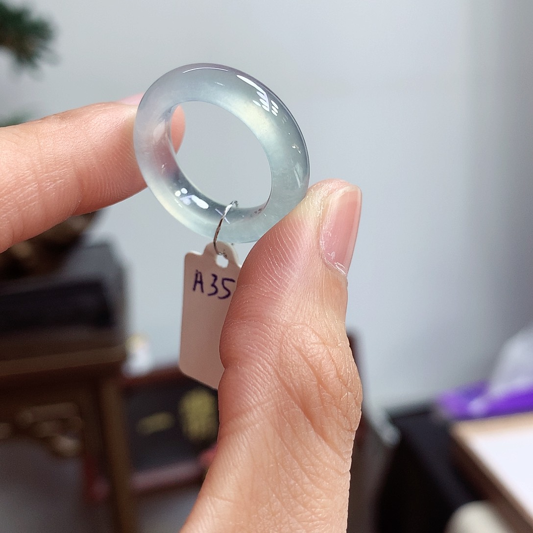 未镶嵌戒指翡翠12号