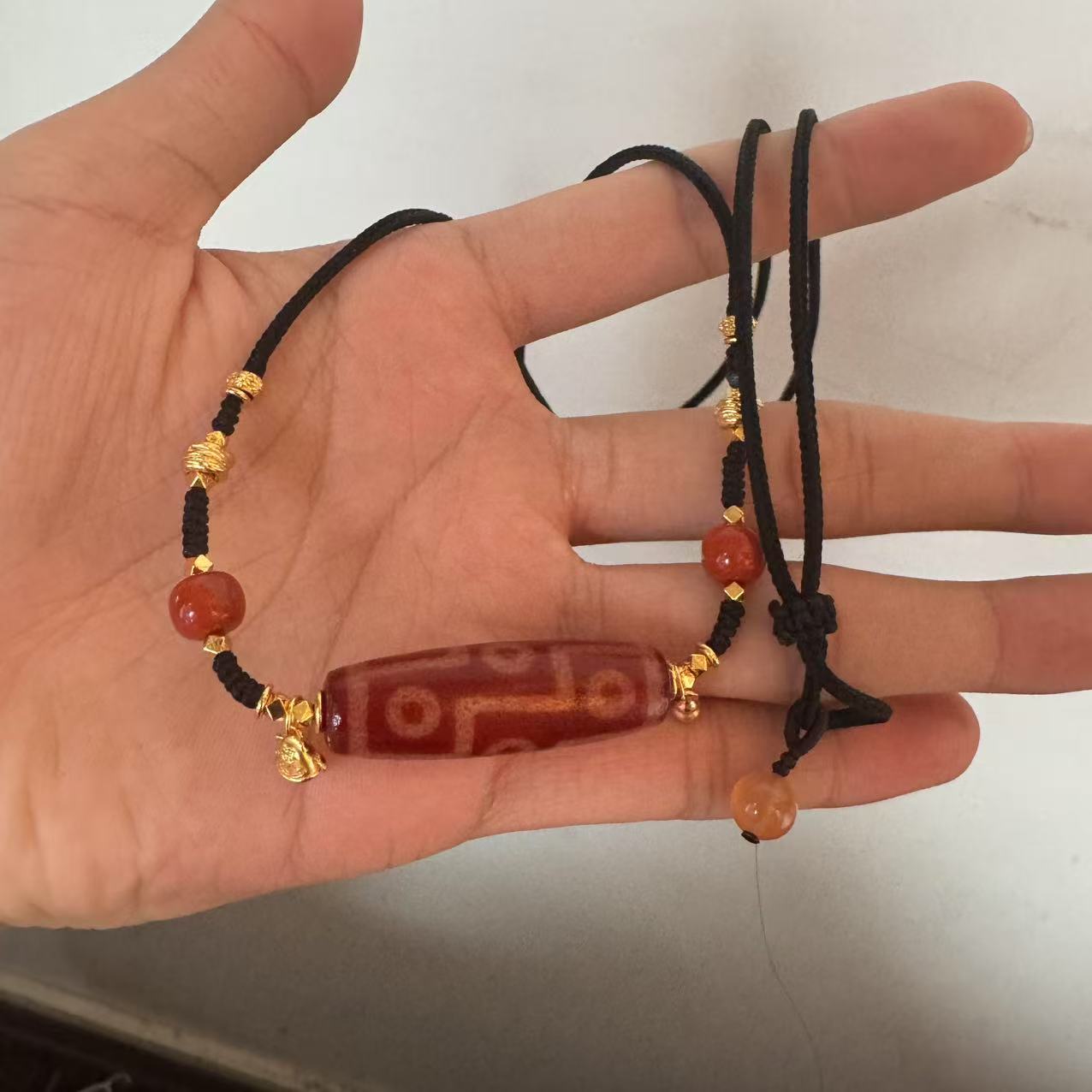 【老掌柜】红肉玛瑙项链