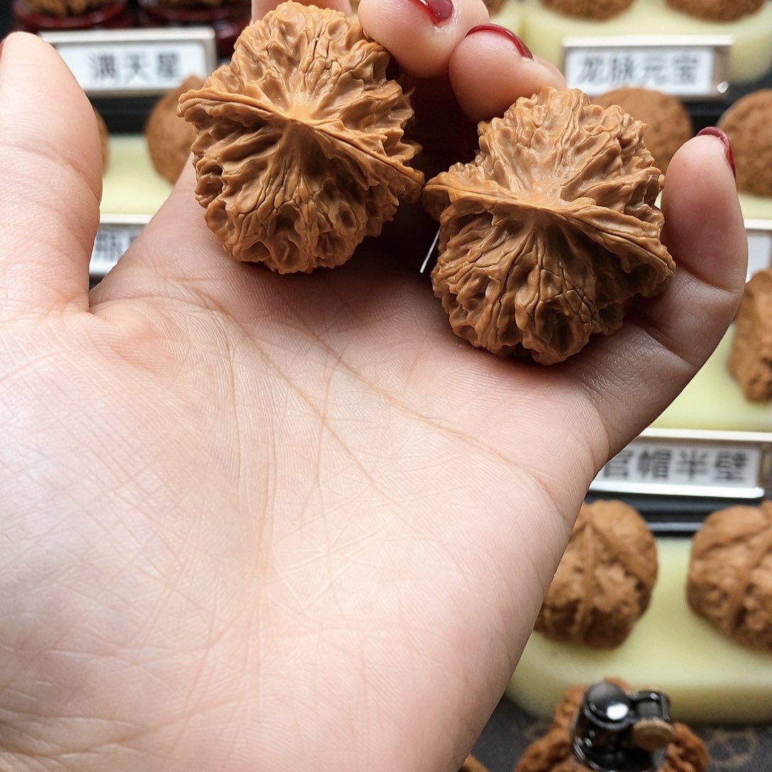 文玩核桃把件苹果园38全品929