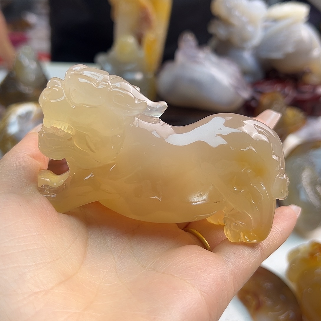 玛瑙/玉髓未镶嵌颈饰