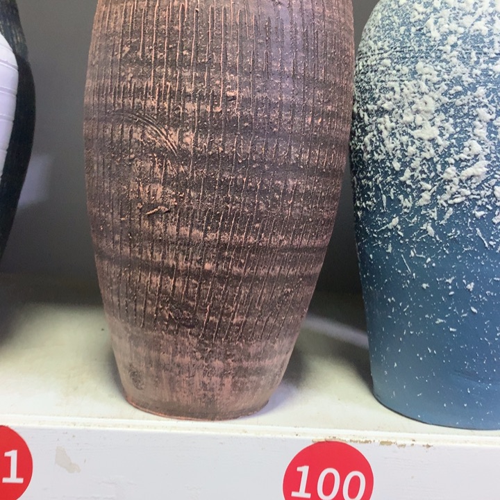 【闪购商品】红陶粗糙盆默认打孔高28口12
