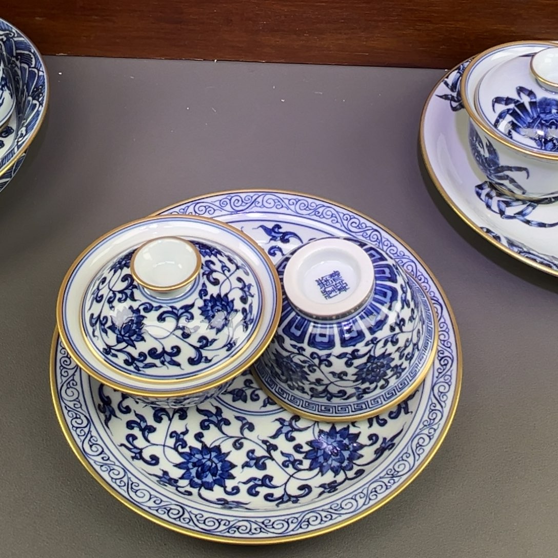 摆件陶手工手绘套组