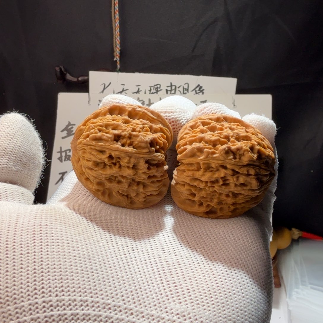 风***痕把件文玩核桃南疆石