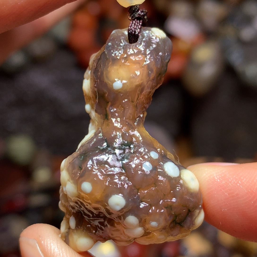 未镶嵌玛瑙/玉髓珠宝半成品