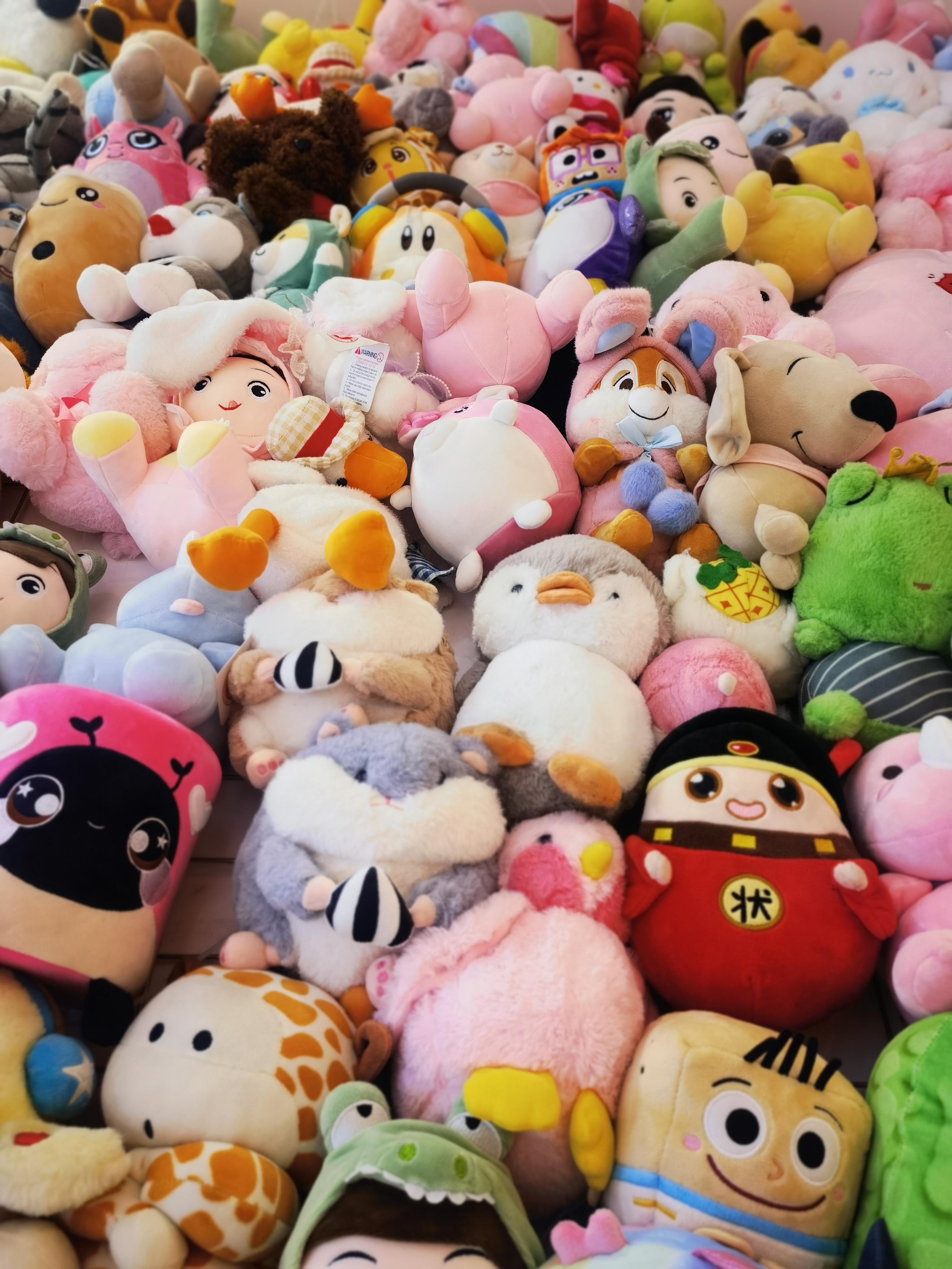 【A07-A45】集合链接 毛绒公仔百搭可爱钥匙扣包包挂件卡通