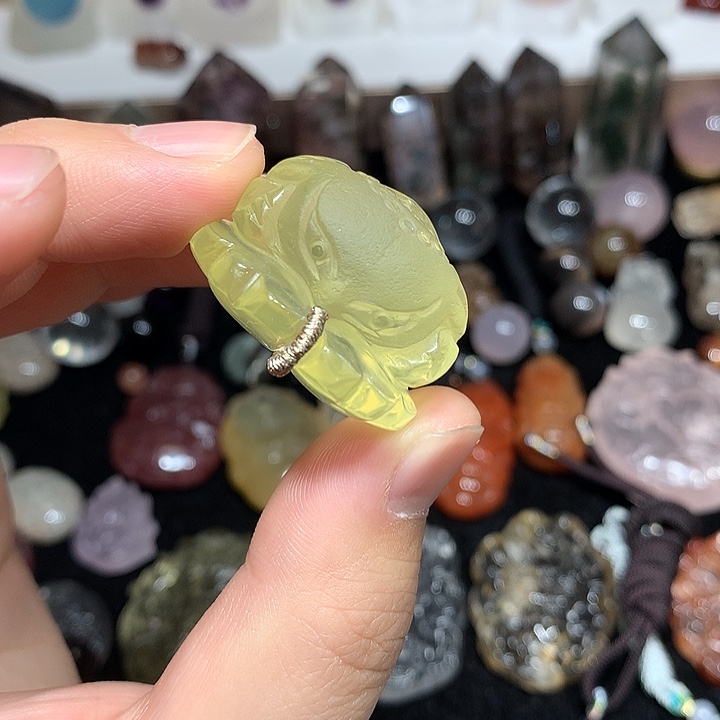 水晶未镶嵌珠宝半成品