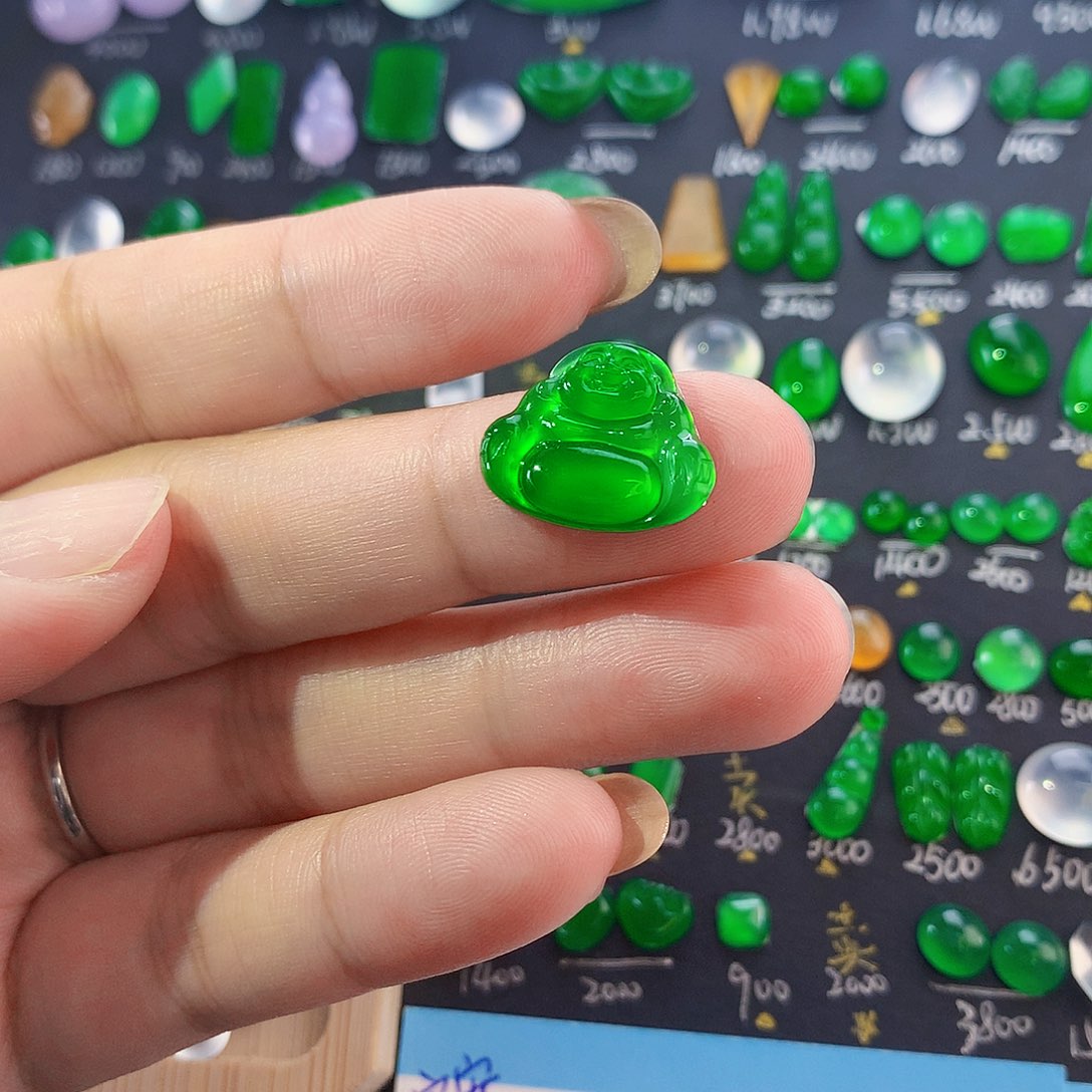 翡翠未镶嵌颈饰纯天然翡翠a货