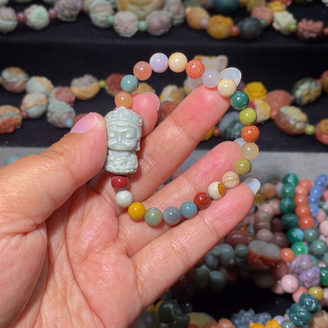 石英质玉未镶嵌手链