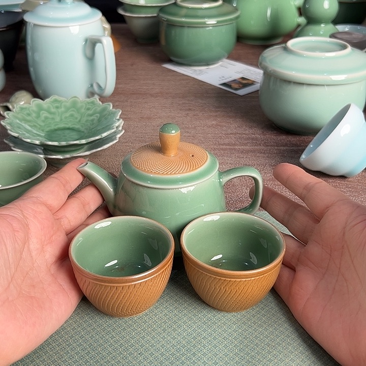 小米茶器龙泉云间青瓷