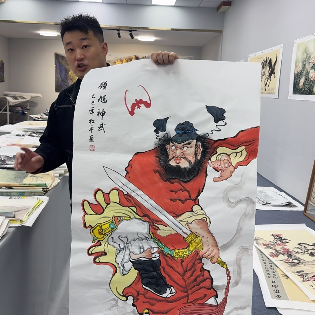 国画国画作品宣纸纯手绘